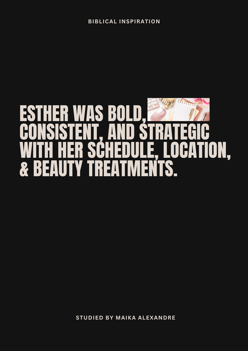 Your Modern Day Esther Checklist